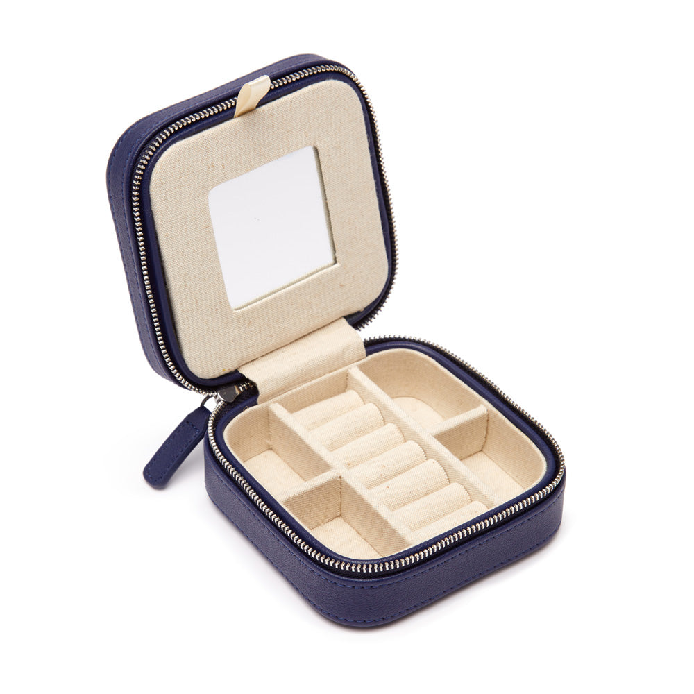 Leather Travel Jewelry Case