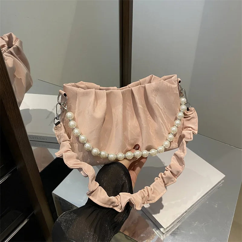 Classic Structured Soft Shoulder Bag