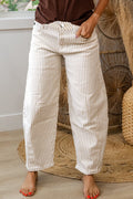 Everyday Barrel Stripe Jeans