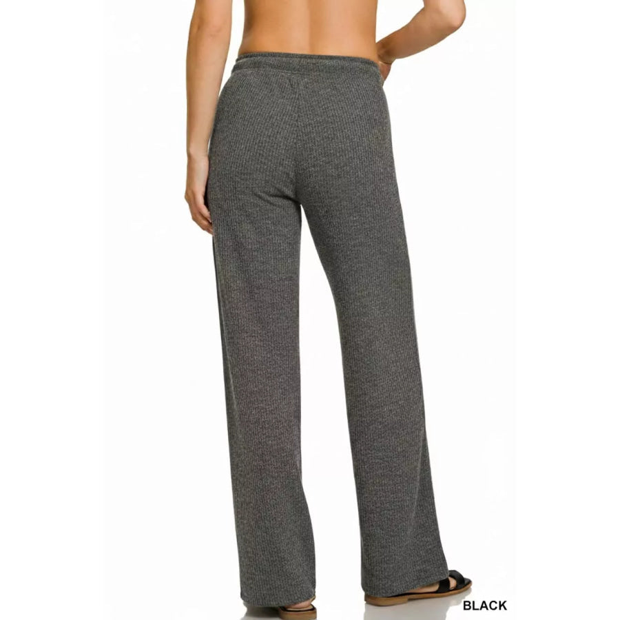 Everyday Ribbed Drawstring Lounge Pants