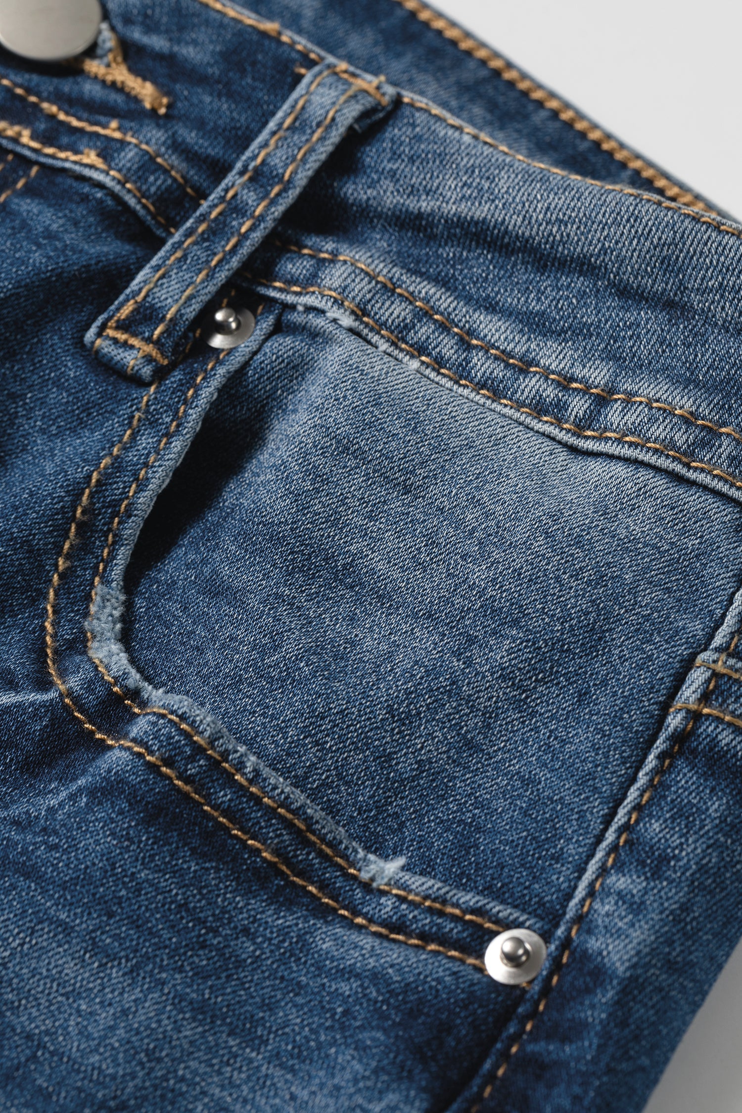 Straight Leg  Full Length Jeans
