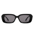 Square Retro Thick Frame Geometic Sunglasses