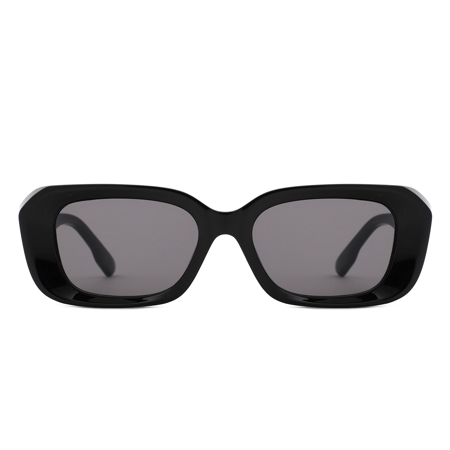 Square Retro Thick Frame Geometic Sunglasses