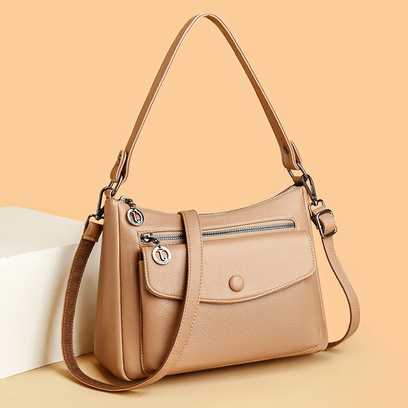 Soft Zip-Top Card Wallet