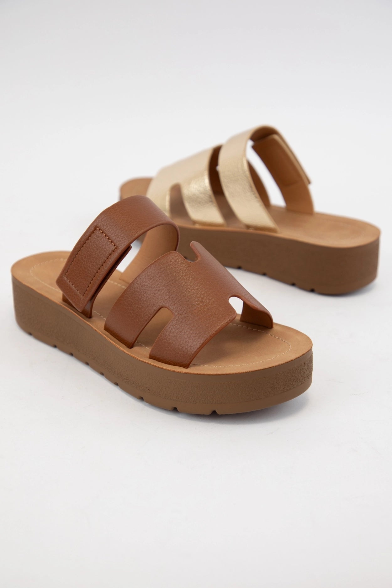 Platform Canvas Sandals