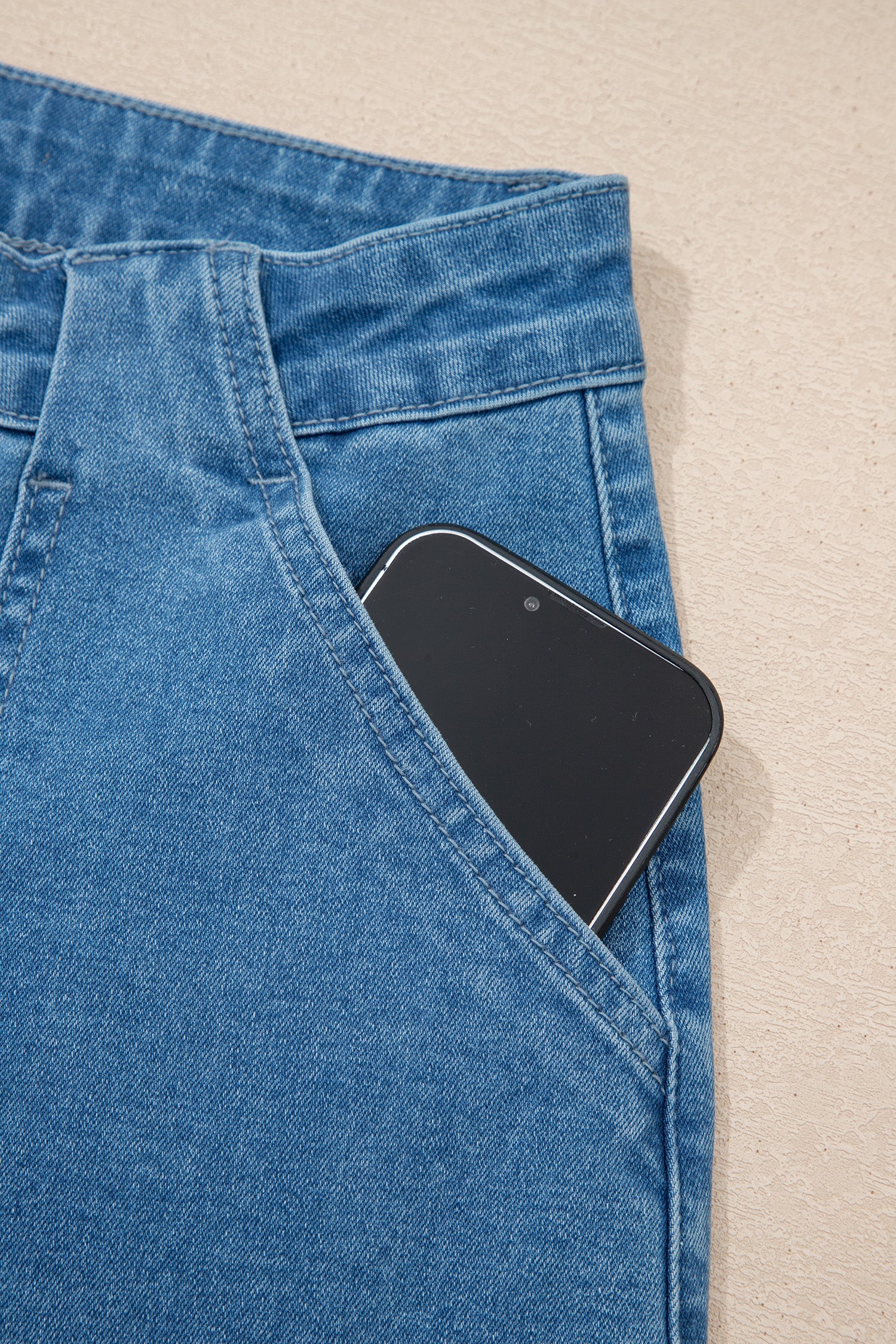 Loose Patch Pocket Dusk Retro Jeans