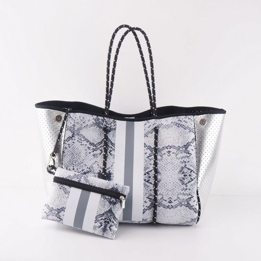 Neoprene Carryall Bag with Matching Pouch