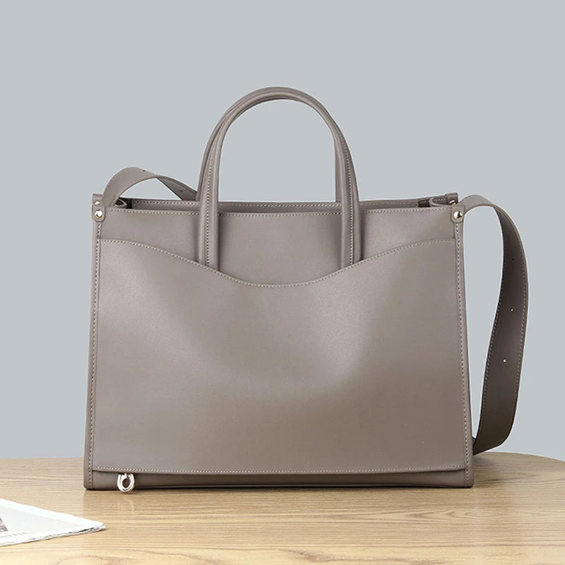 Classic Soft Zip-Top Shoulder Bag