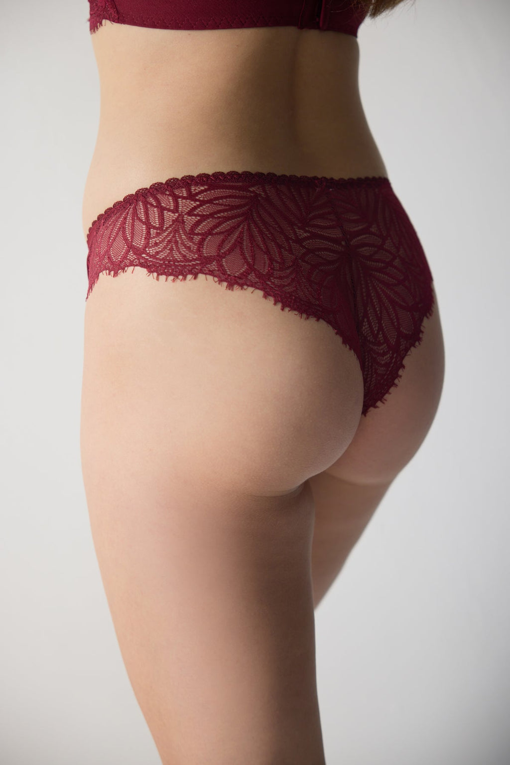 Minimal Lace Brazilian Panties