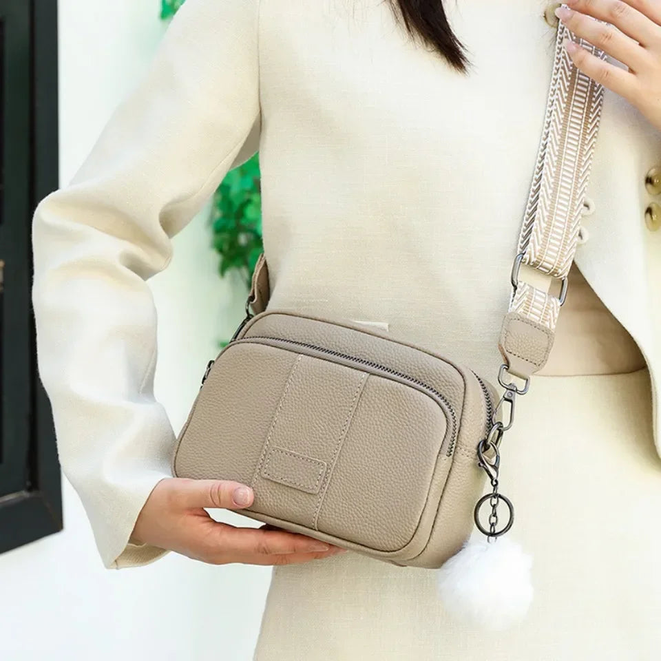 Structured Soft Crossbody Bag