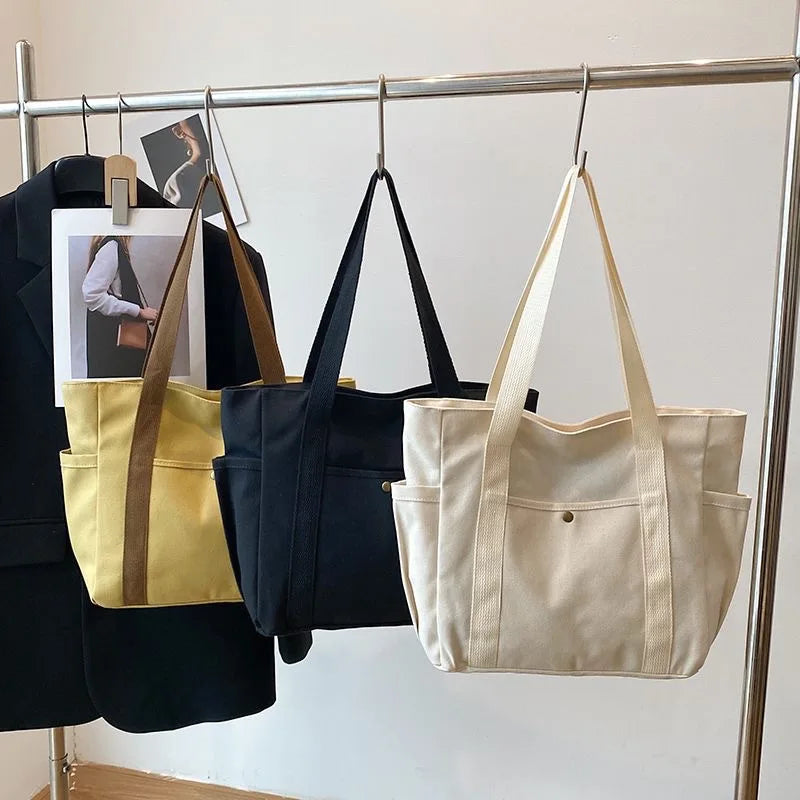 Relaxed Structured Soft Tote Bag