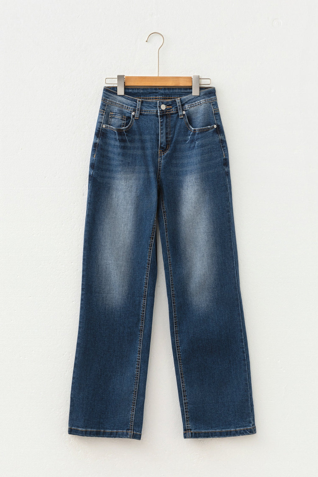Straight Leg  Full Length Jeans
