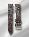 Refined Tang Buckle Stingray Leather Watch Strap
