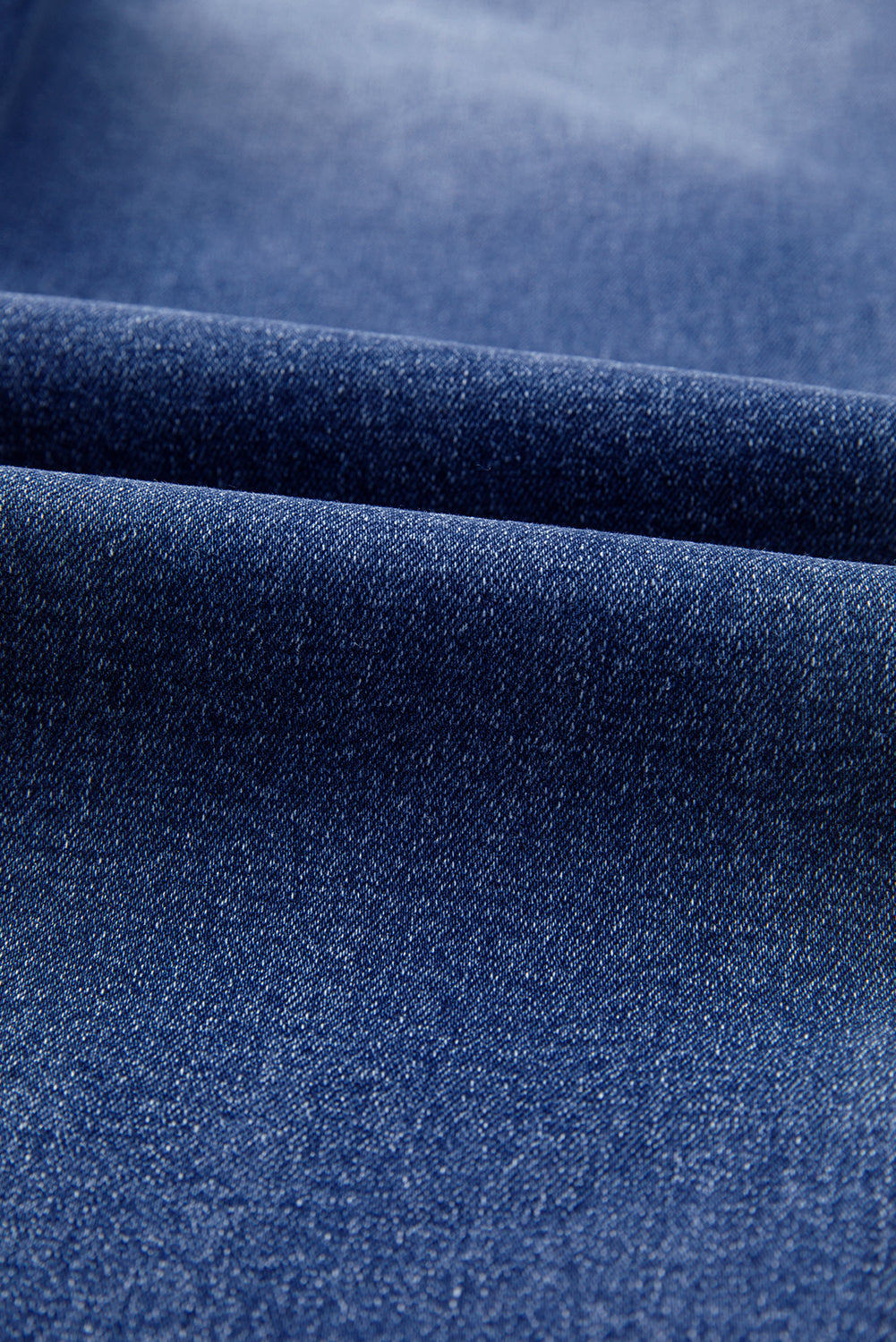 Raw Hem Cropped Whiskered Jeans