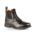 Versatile Zip Leather Riding Boots