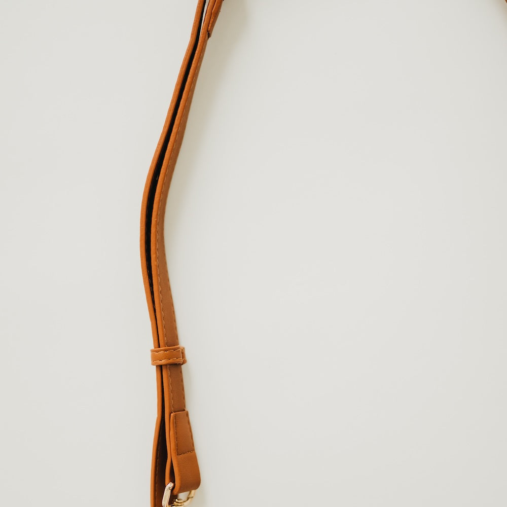 Minimalist Vegan Leather Crossbody Strap