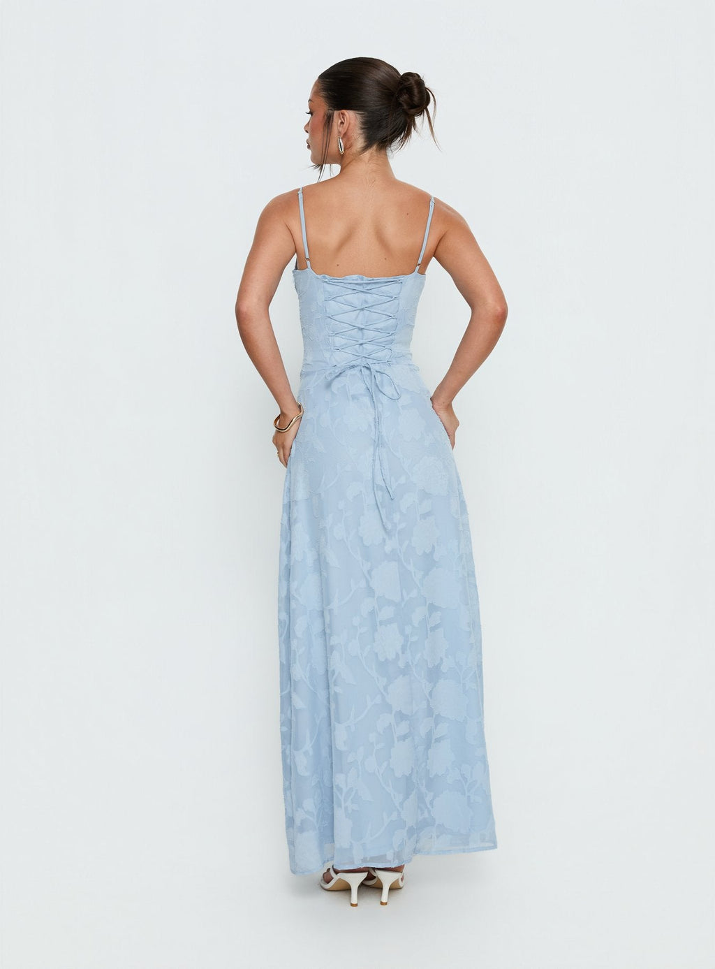 Resort Style Sweetheart Neck Maxi Dress