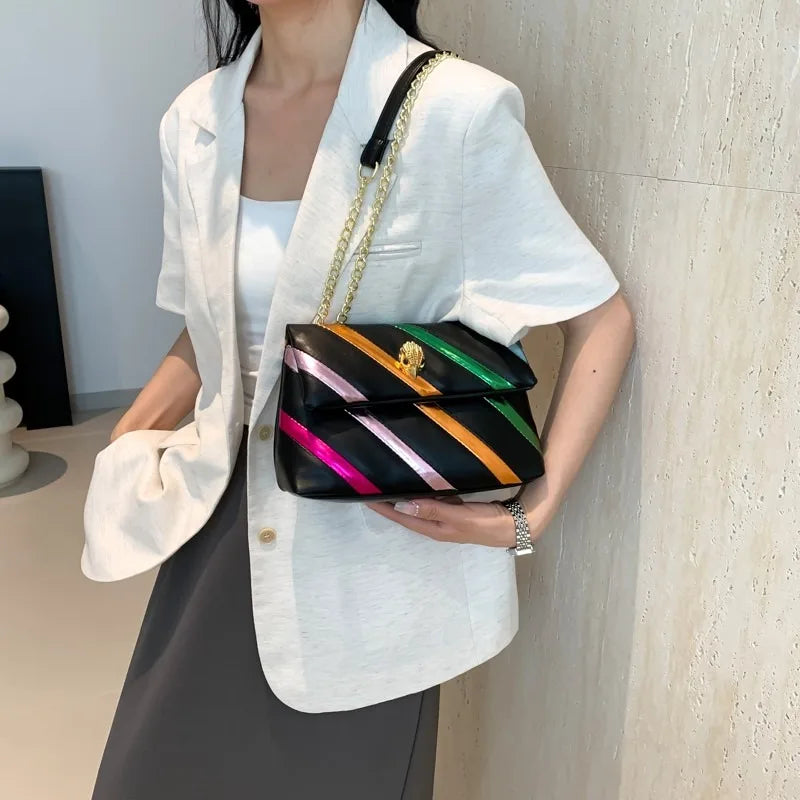 Relaxed Zip-Top Shoulder Bag