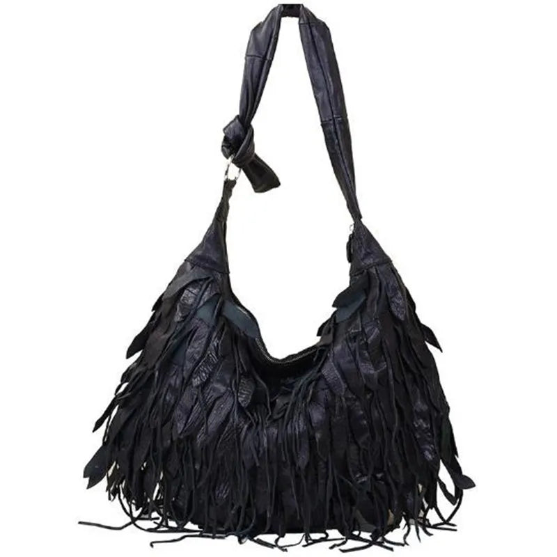 Classic Zip-Top Shoulder Bag