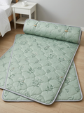 Sage Green Botanical Floral Pattern Cooling Mat