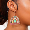 Rainbow Dangle Earrings