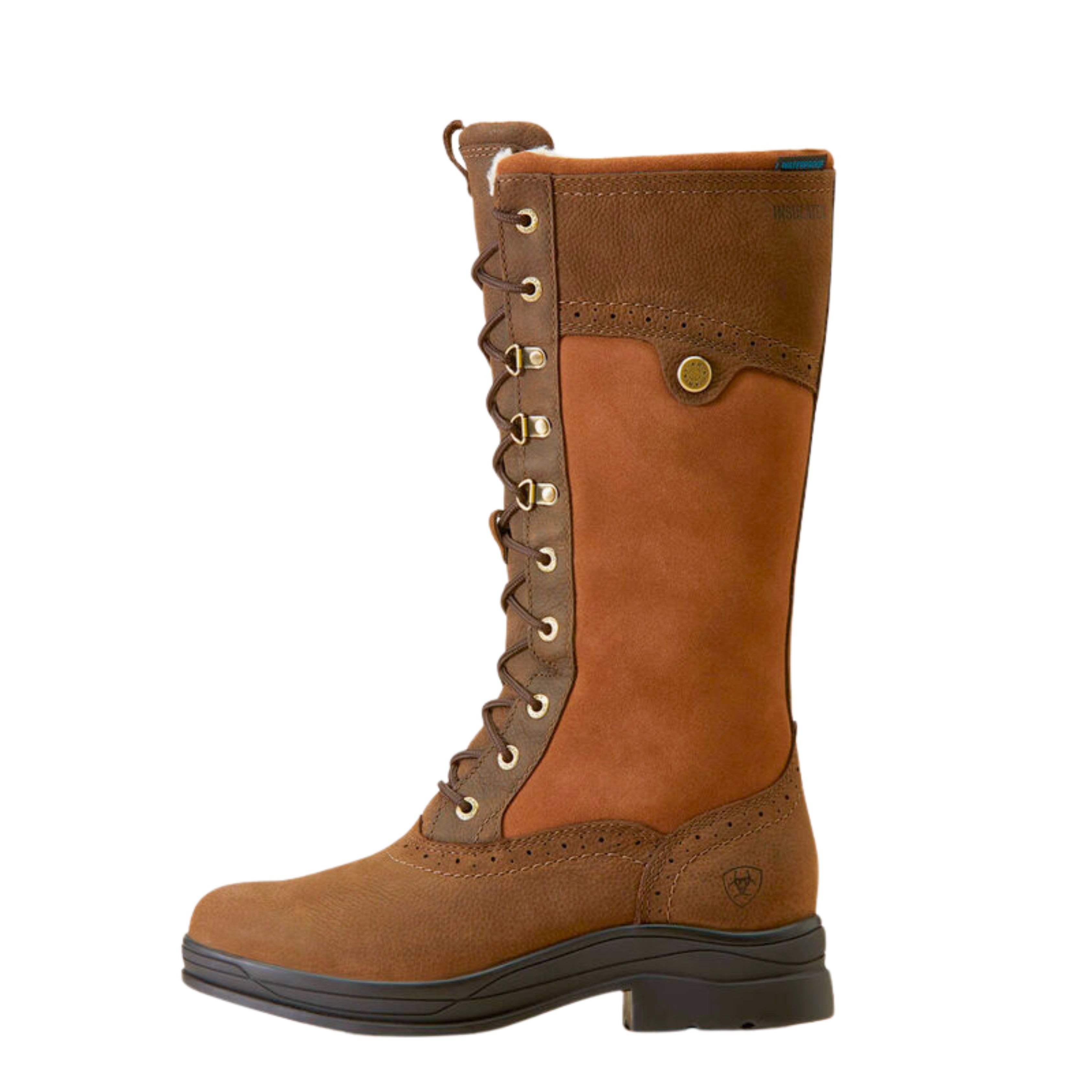 Minimal Weather-Ready Leather Riding Boots