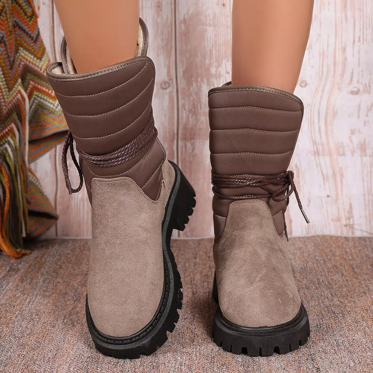 Everyday Lace-Up Riding Boots
