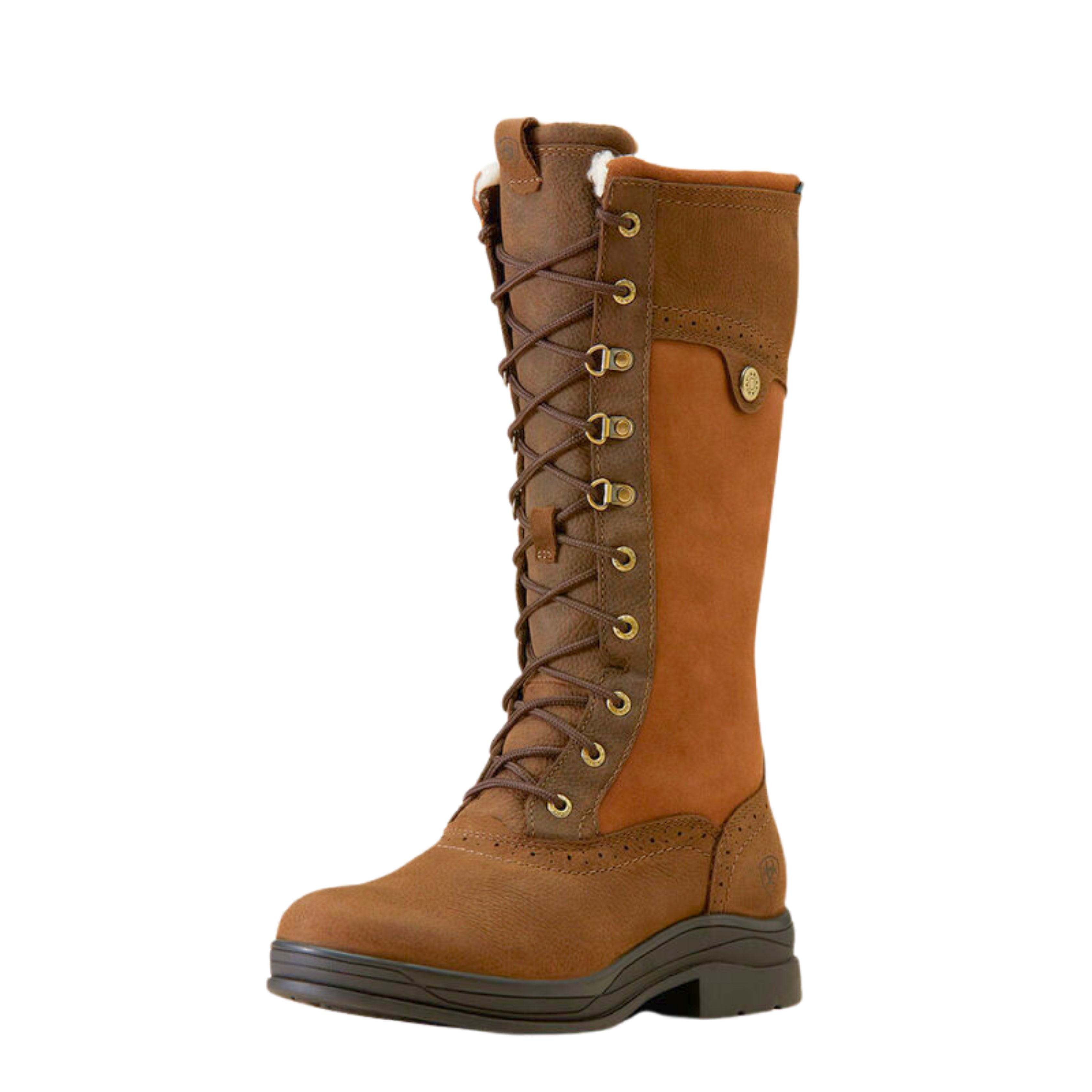 Minimal Weather-Ready Leather Riding Boots