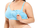 Large-Size Front-Buckle Nursing Bra