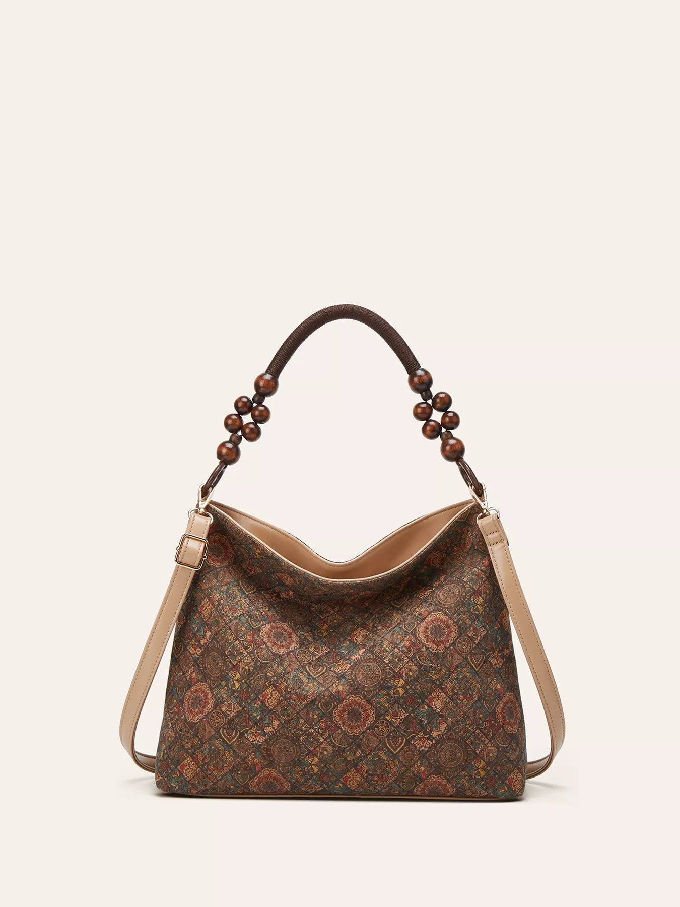 Bohemian Geometric Pattern Hobo Handbag