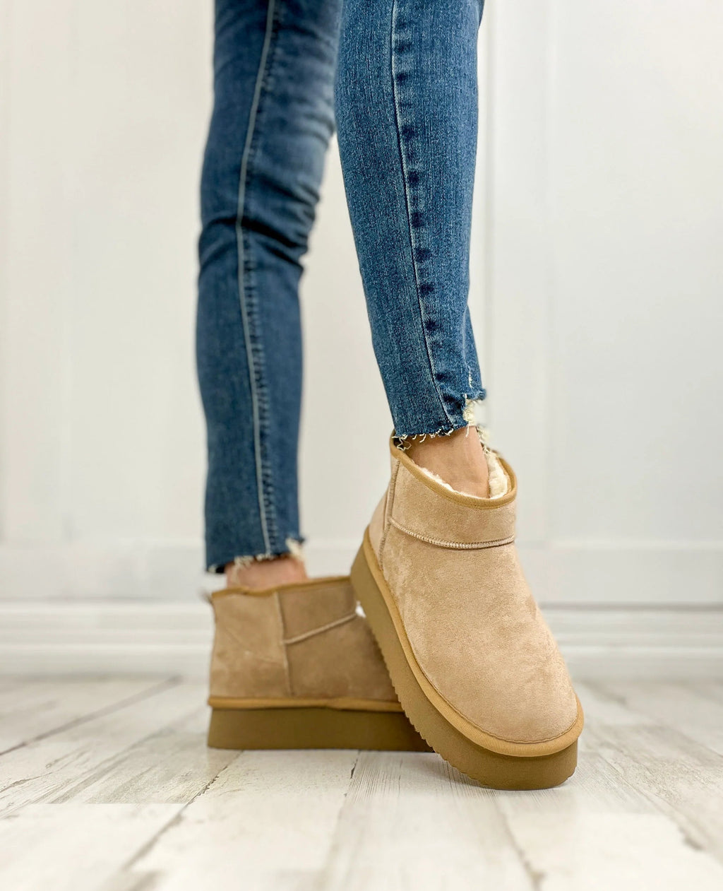 Minimal Suede Boots