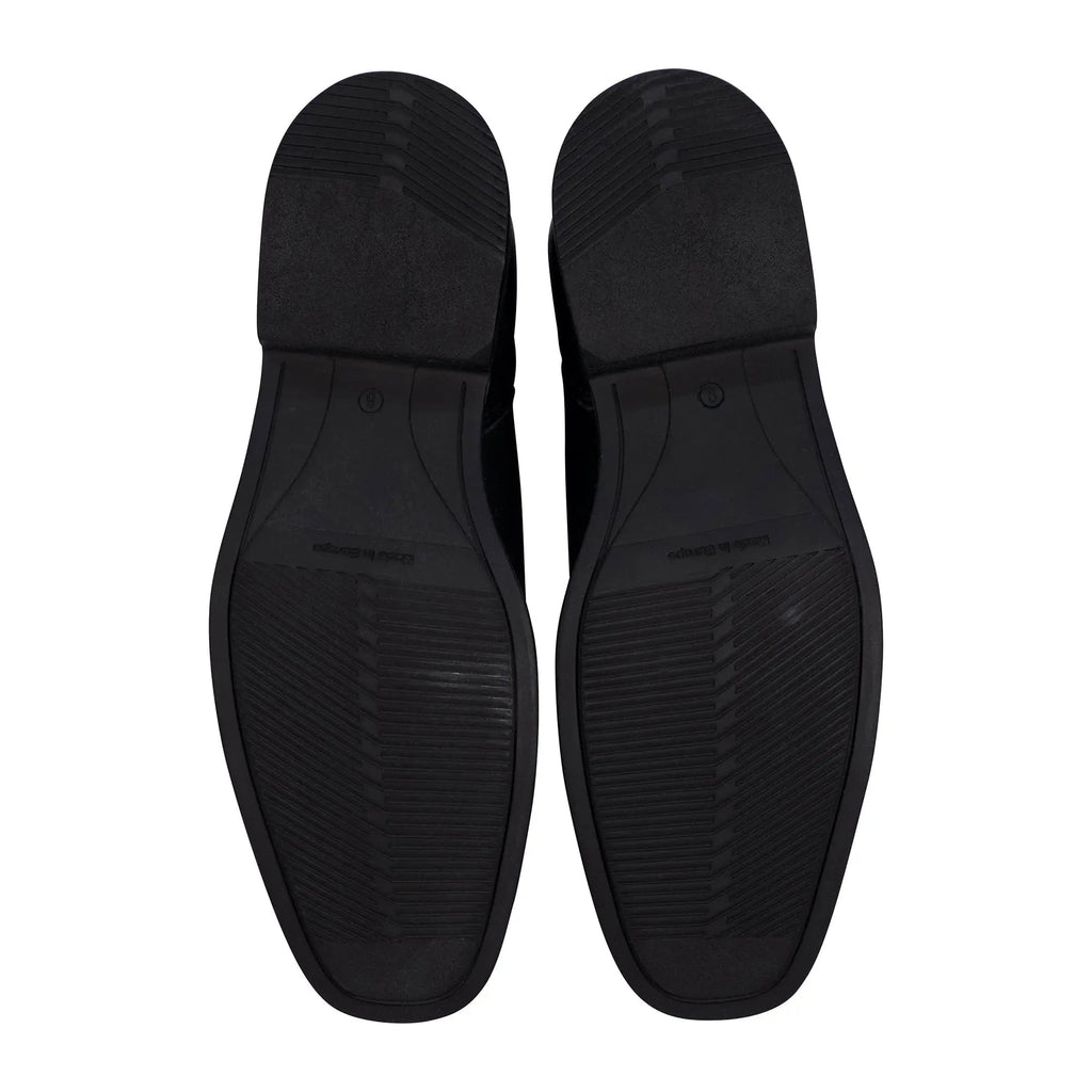 Zip Leather Riding Boots
