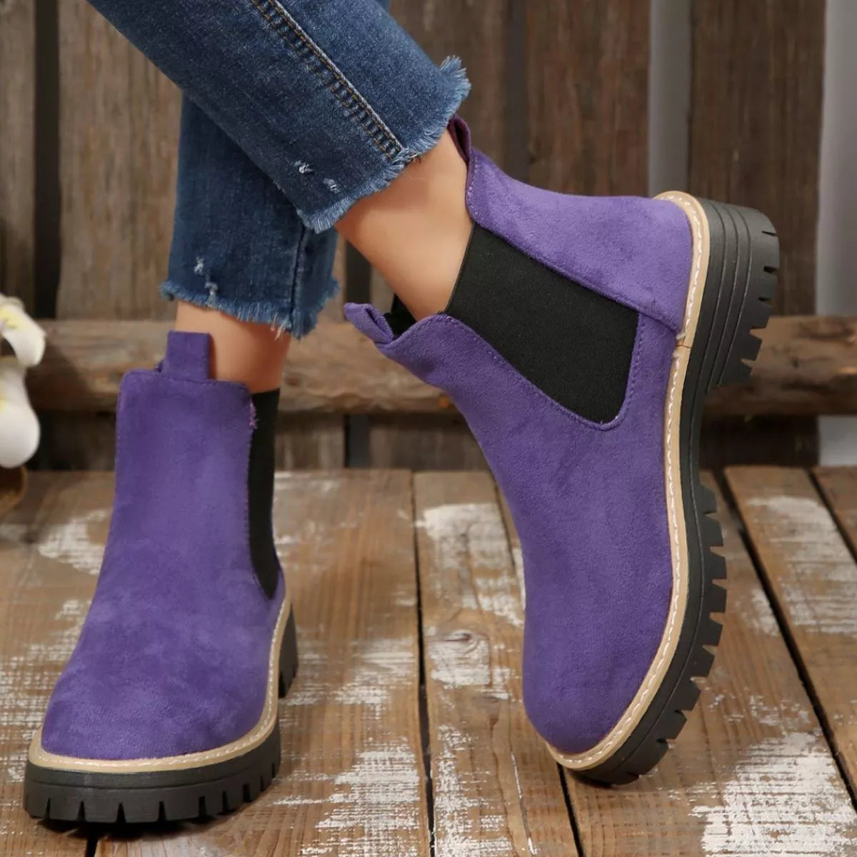 Minimal Casual Riding Boots