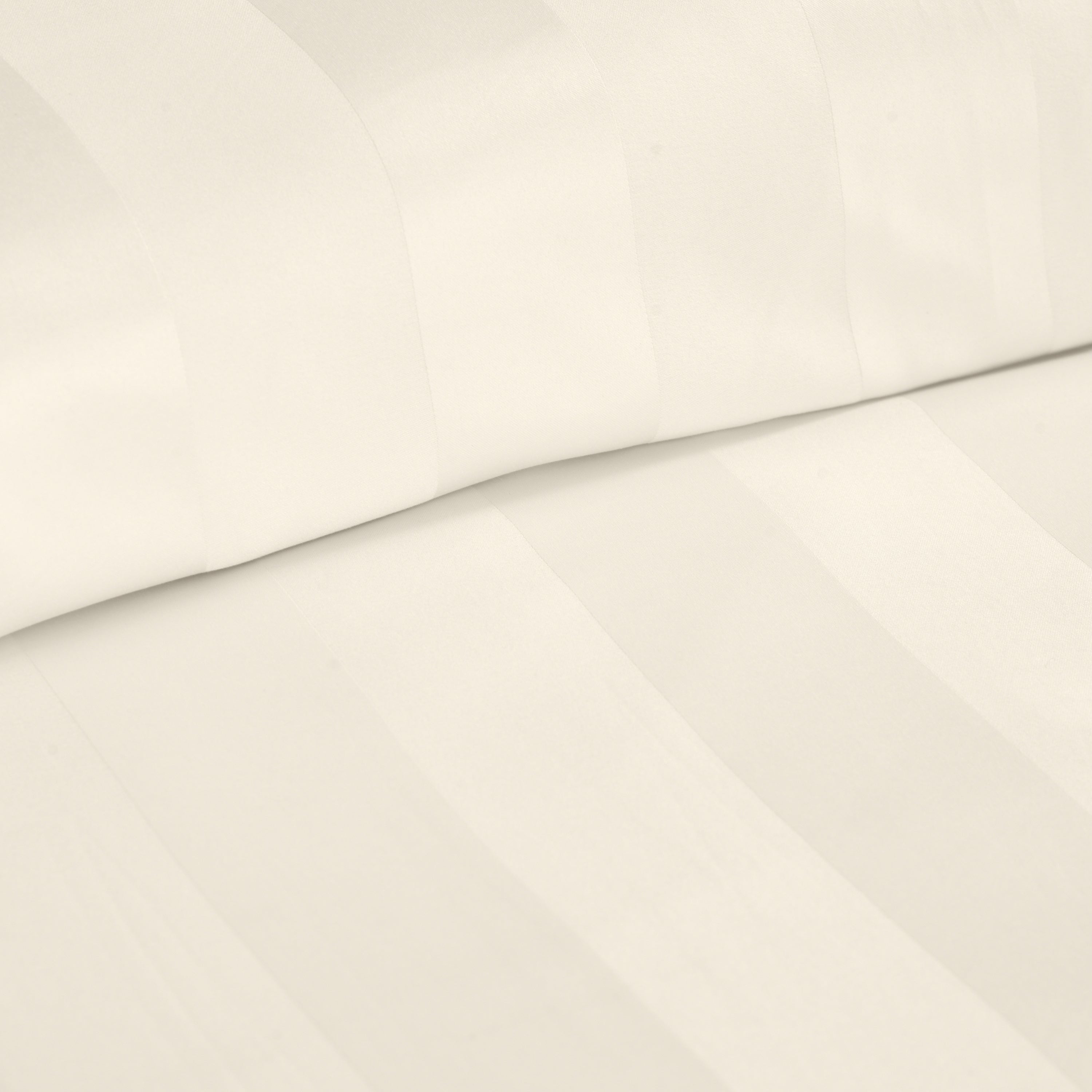 Modern Bedroom Stripe Satin Duvet Cover Set