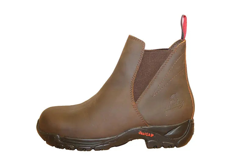 Refined Leather Riding Boots