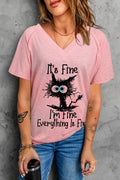 Everything Is Fine Letters Graphic