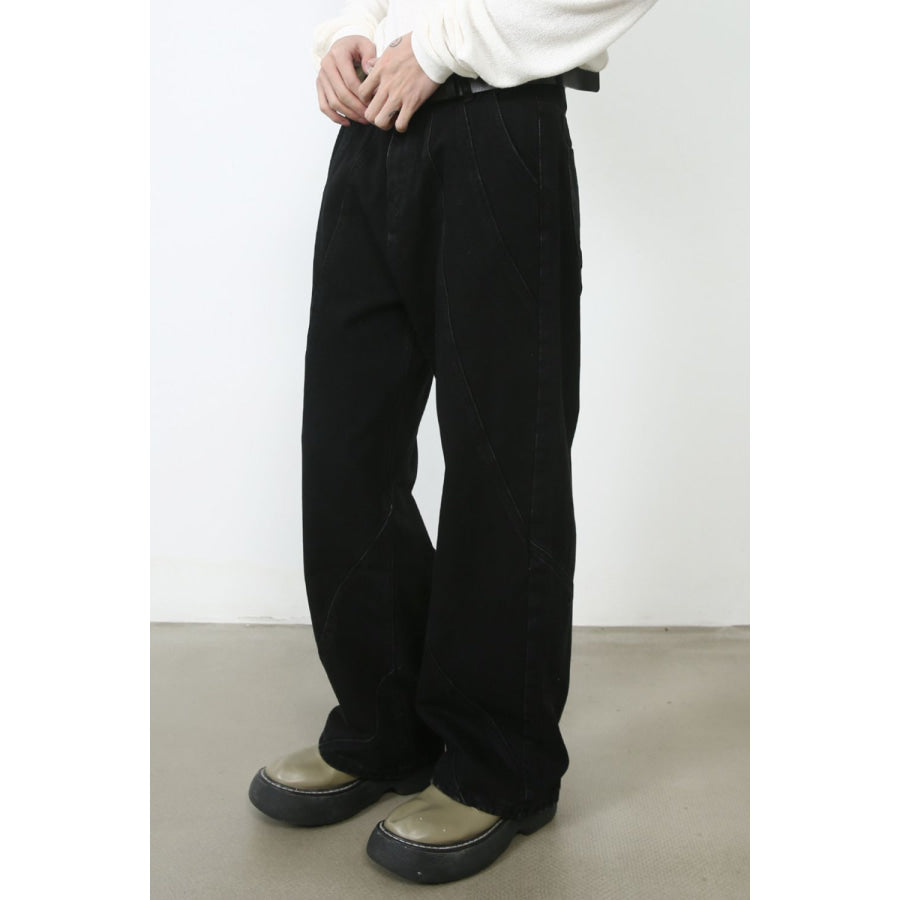 Men's Baggy Jeans with Pockets