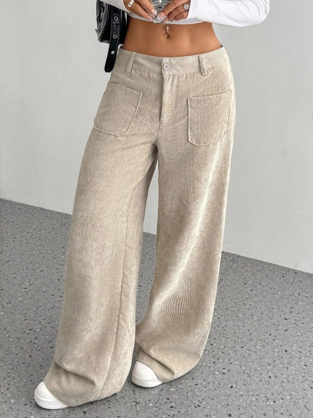 Everyday Corduroy Wide Leg Pants