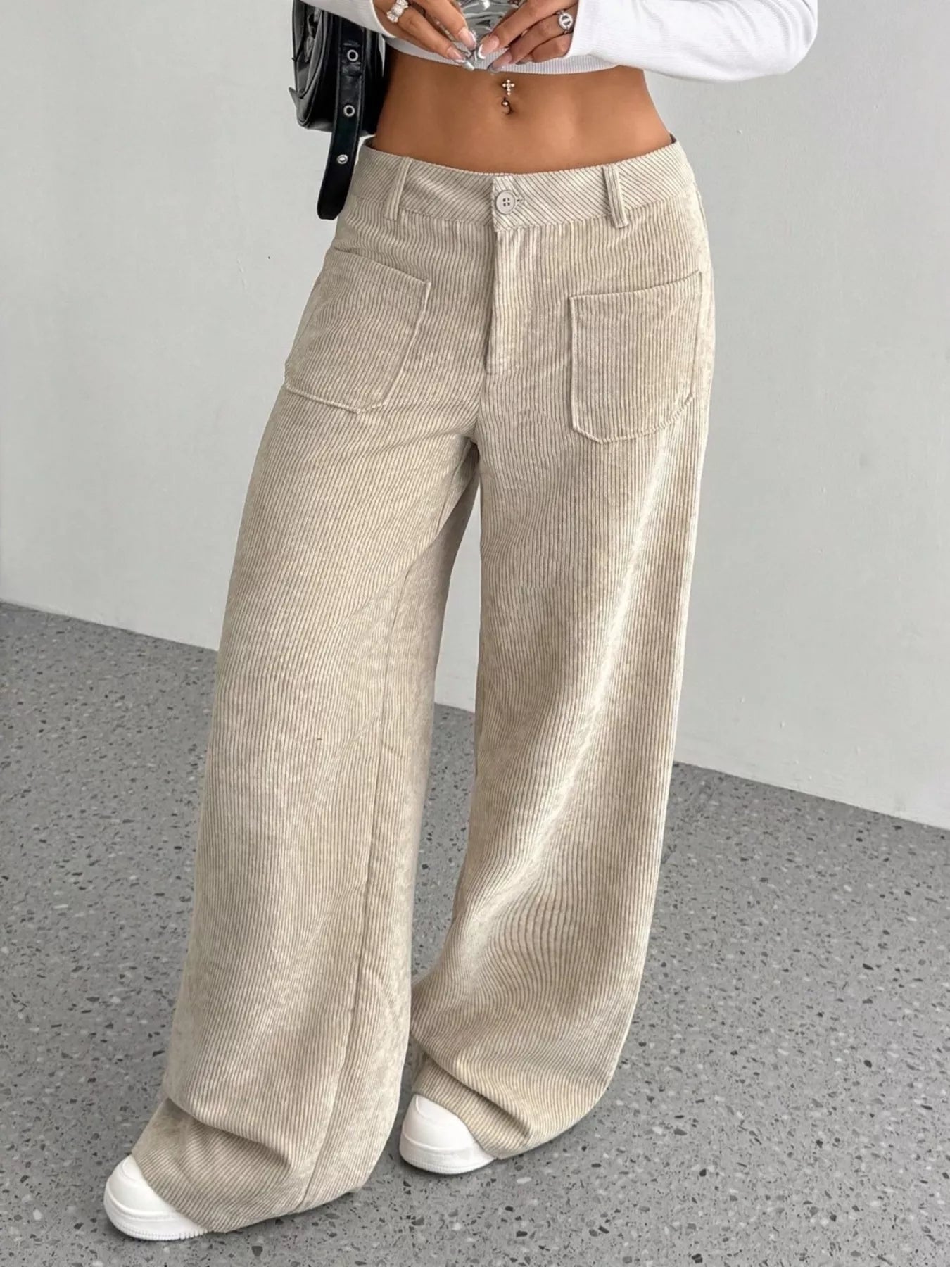 Everyday Corduroy Wide Leg Pants
