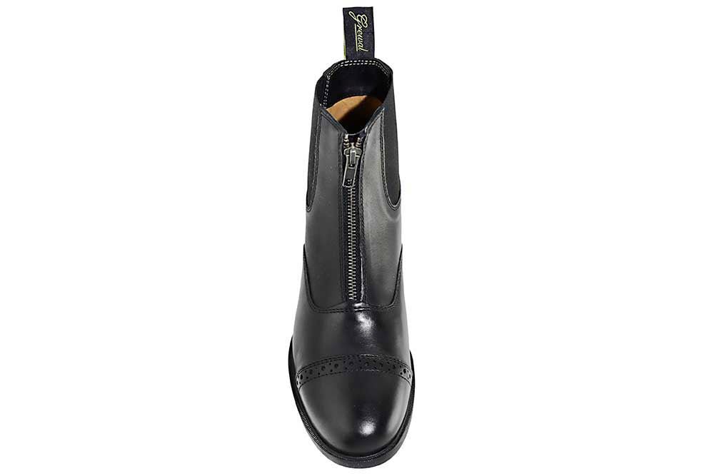 Zip Leather Paddock Boots