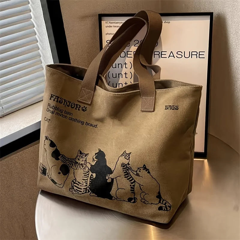 Everyday Soft Canvas Shoulder Bag