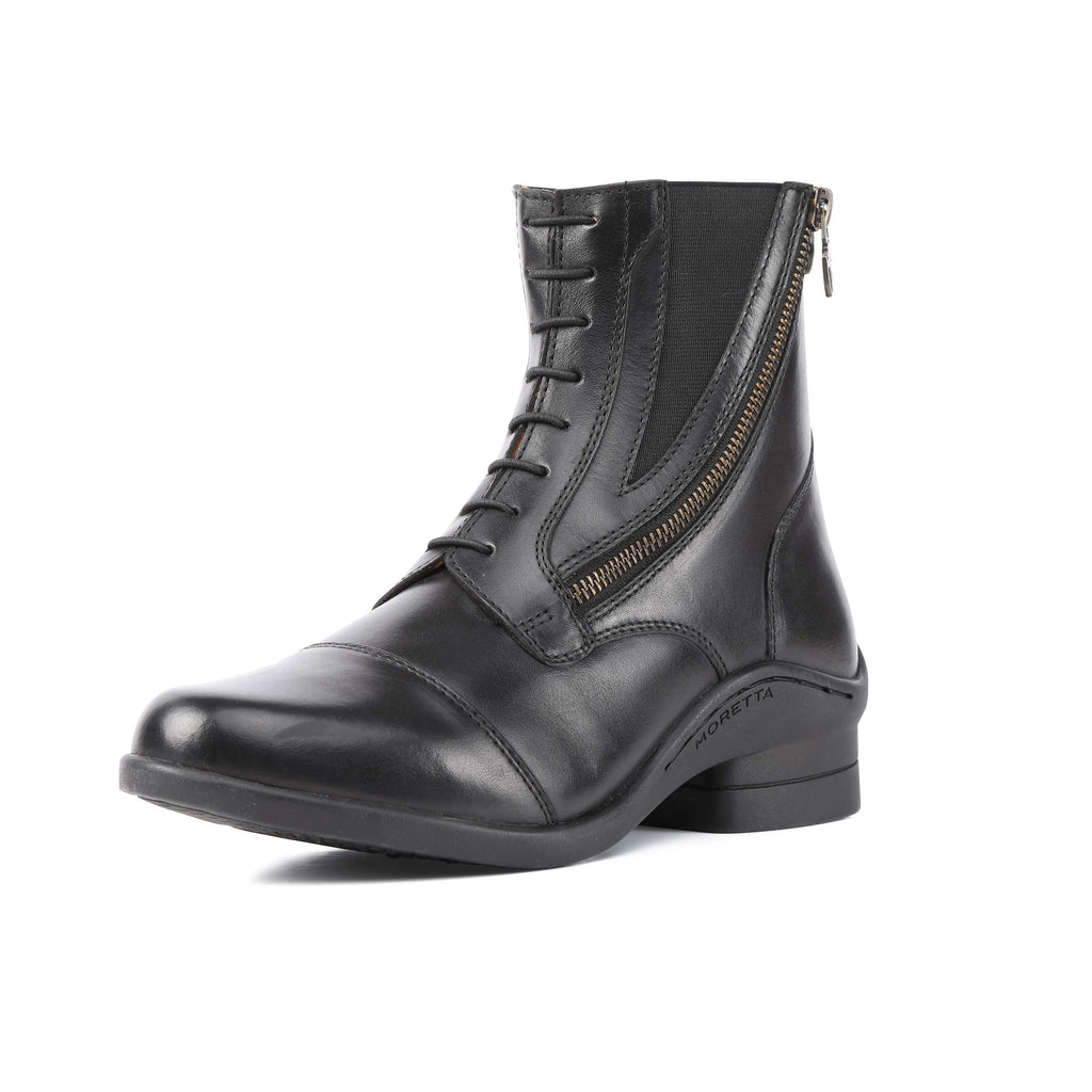 Versatile Zip Leather Paddock Boots