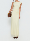 Ceremony Ready Off Shoulder Maxi Dress