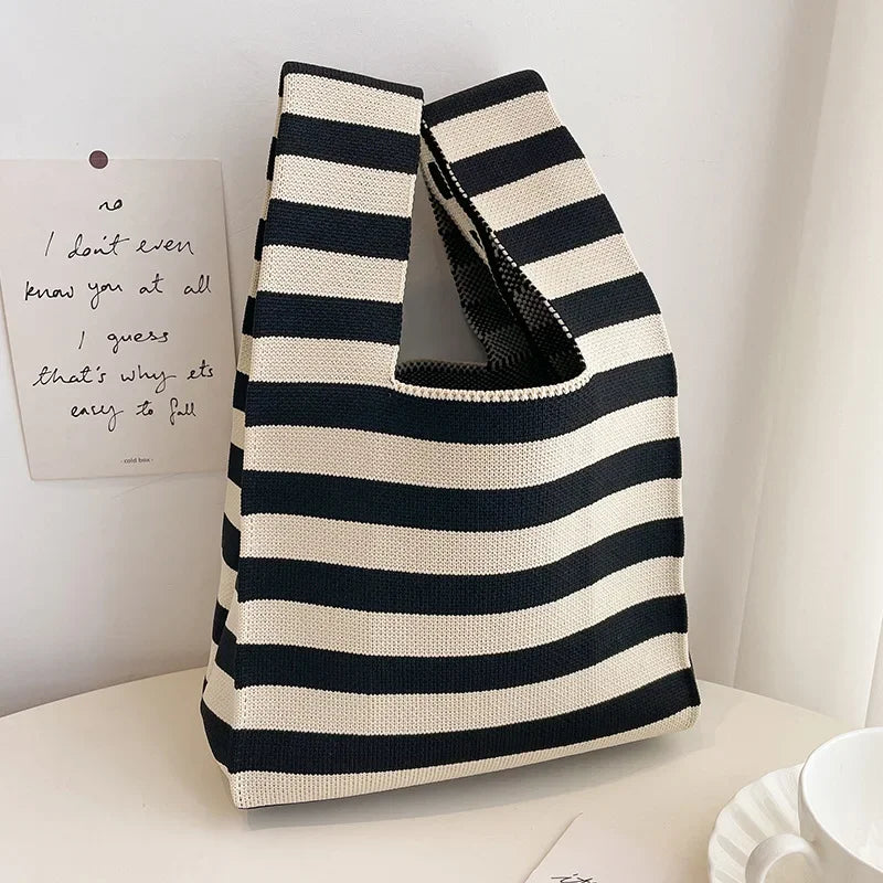 Polished Structured Soft Tote Bag
