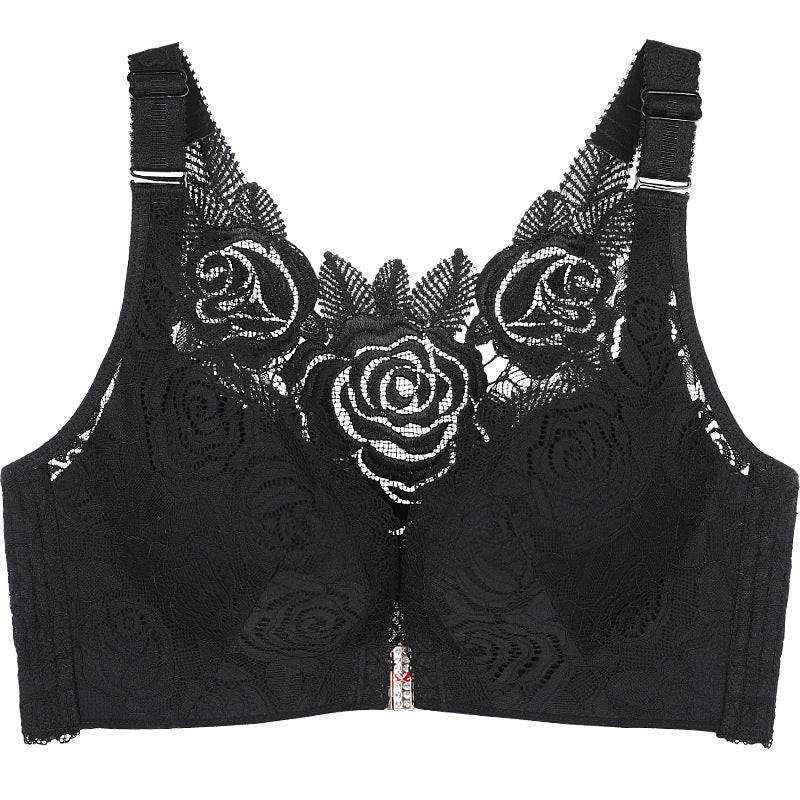 Front-Buckle Wireless Bra