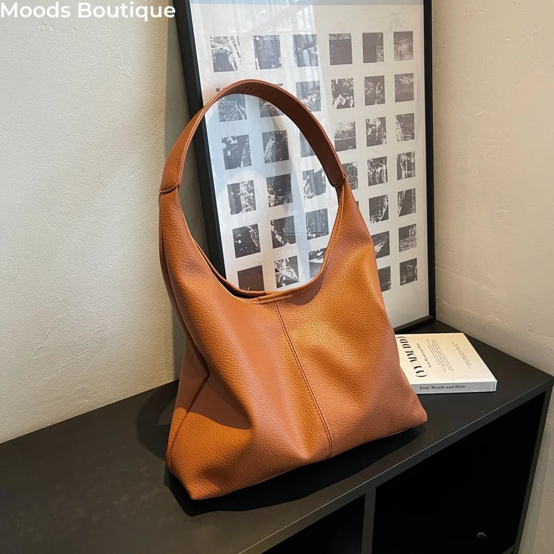 Structured Soft Tote Bag