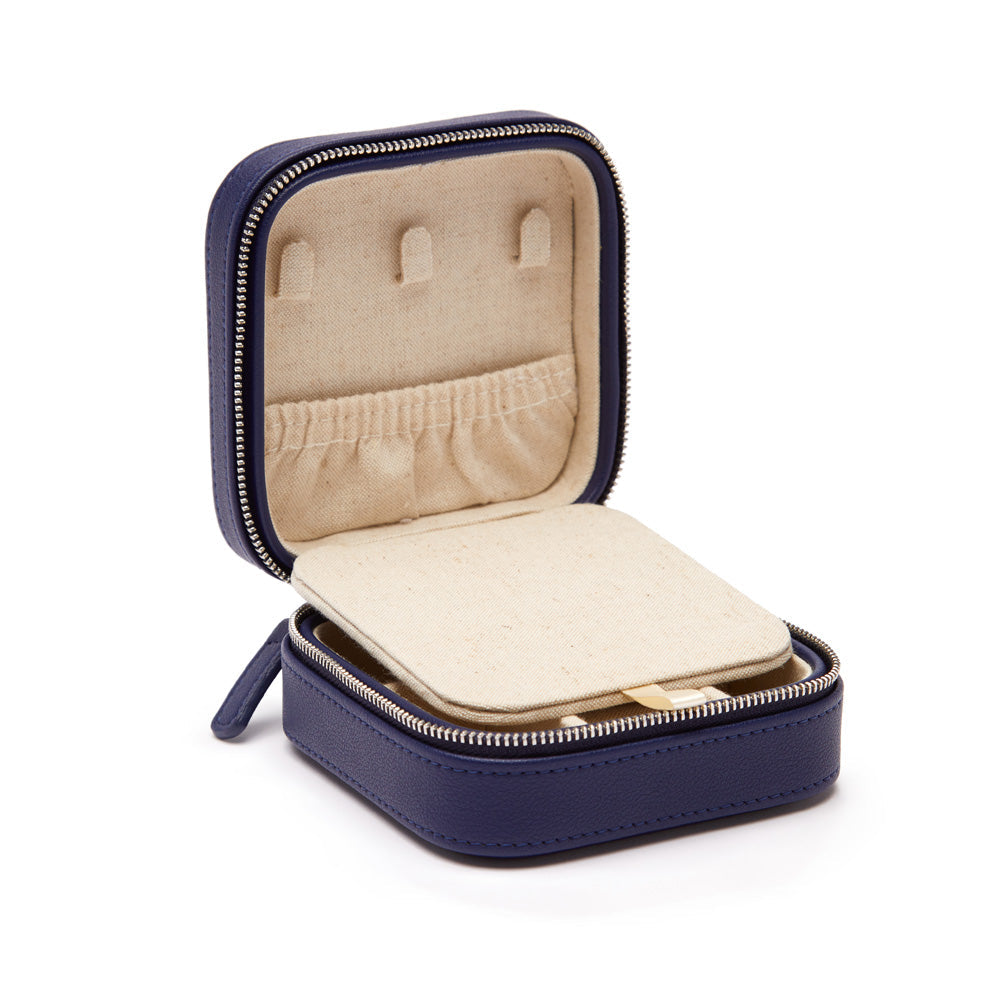 Leather Travel Jewelry Case