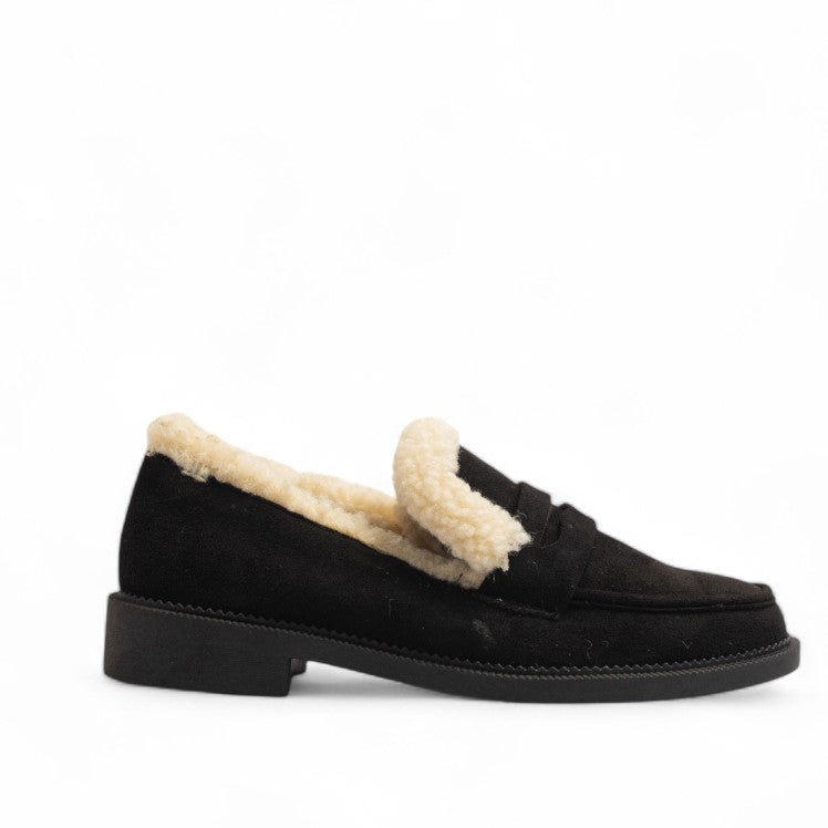 Polished Casual Chamois Shoes
