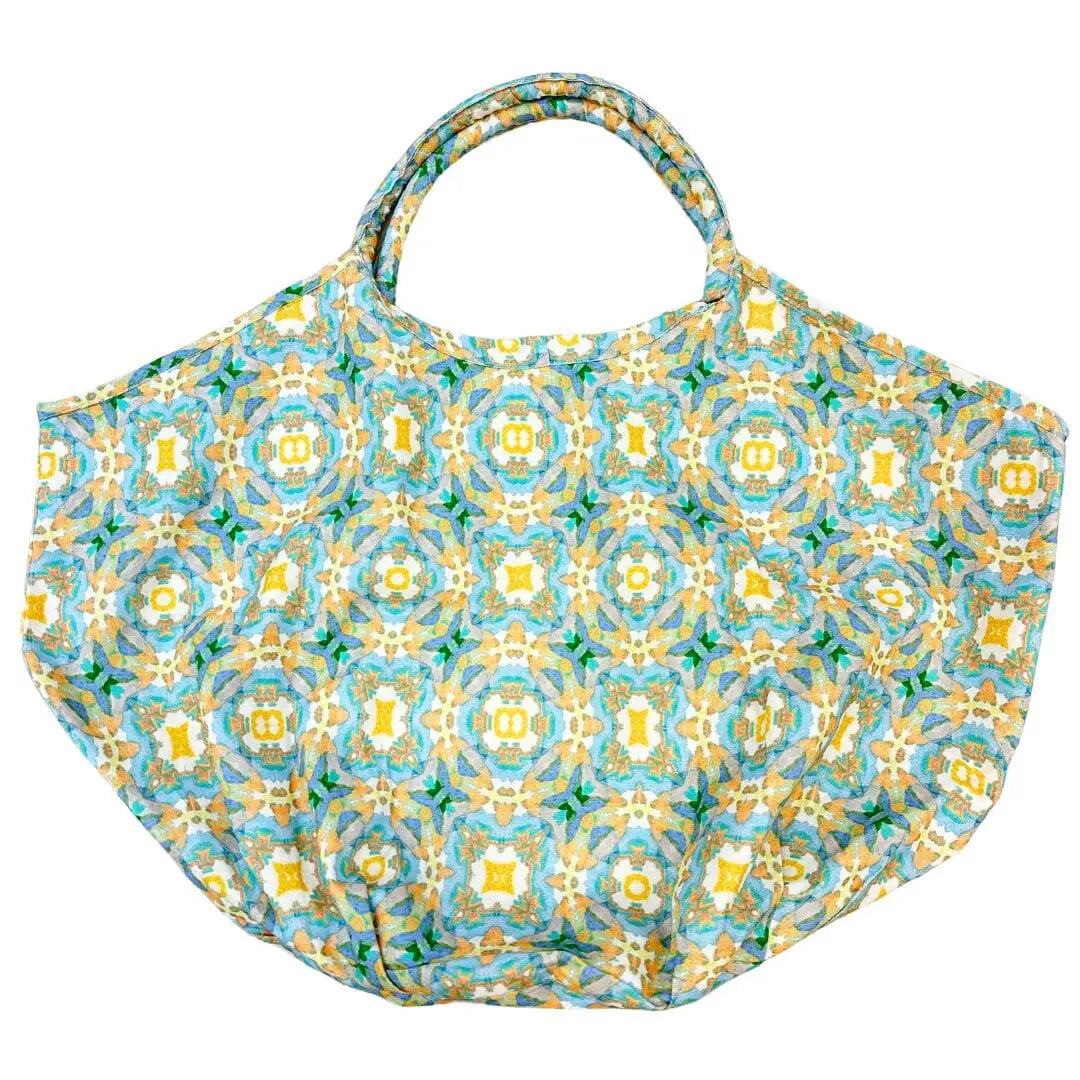 Cotton Blend Tote Bag