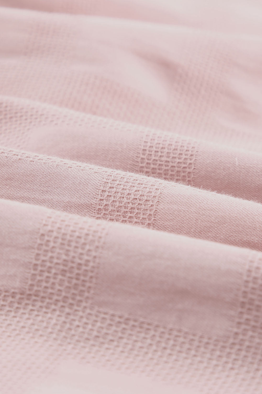 Square Neck Jacquard Short Sleeves